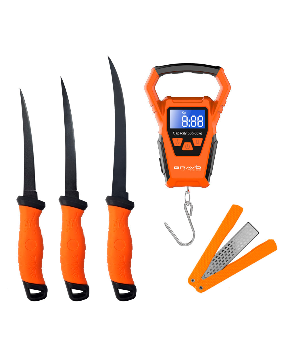 5 Piece Knife And 50kg Scale Kit
